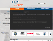 Tablet Screenshot of diligentinnovations.com